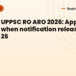 UPPSC RO ARO 2026: Apply when notification releases Oct 26