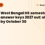 West Bengal HS semester 3 answer keys 2027 out: object by October 30