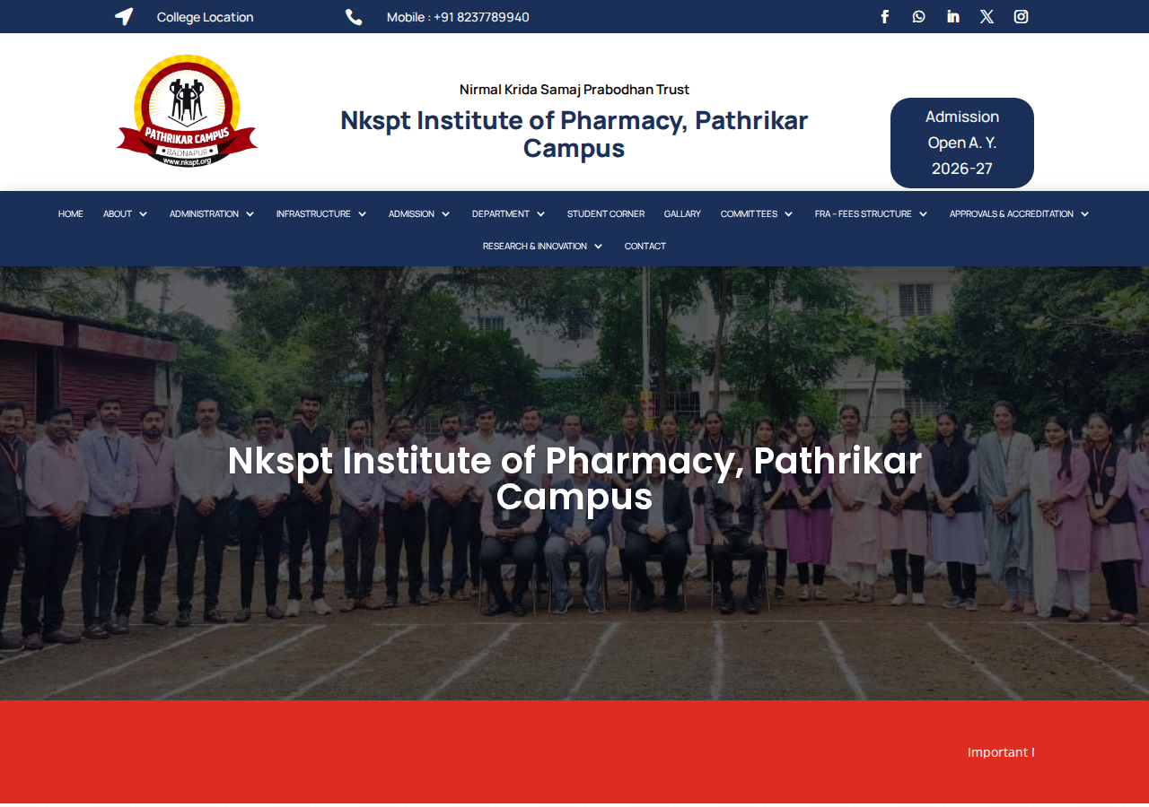www.nkspt.org/pharmacy homepage