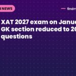 XAT 2027 exam on January 3: GK section reduced to 20 questions
