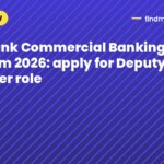 Axis Bank Commercial Banking Group program 2026: apply for Deputy Manager role